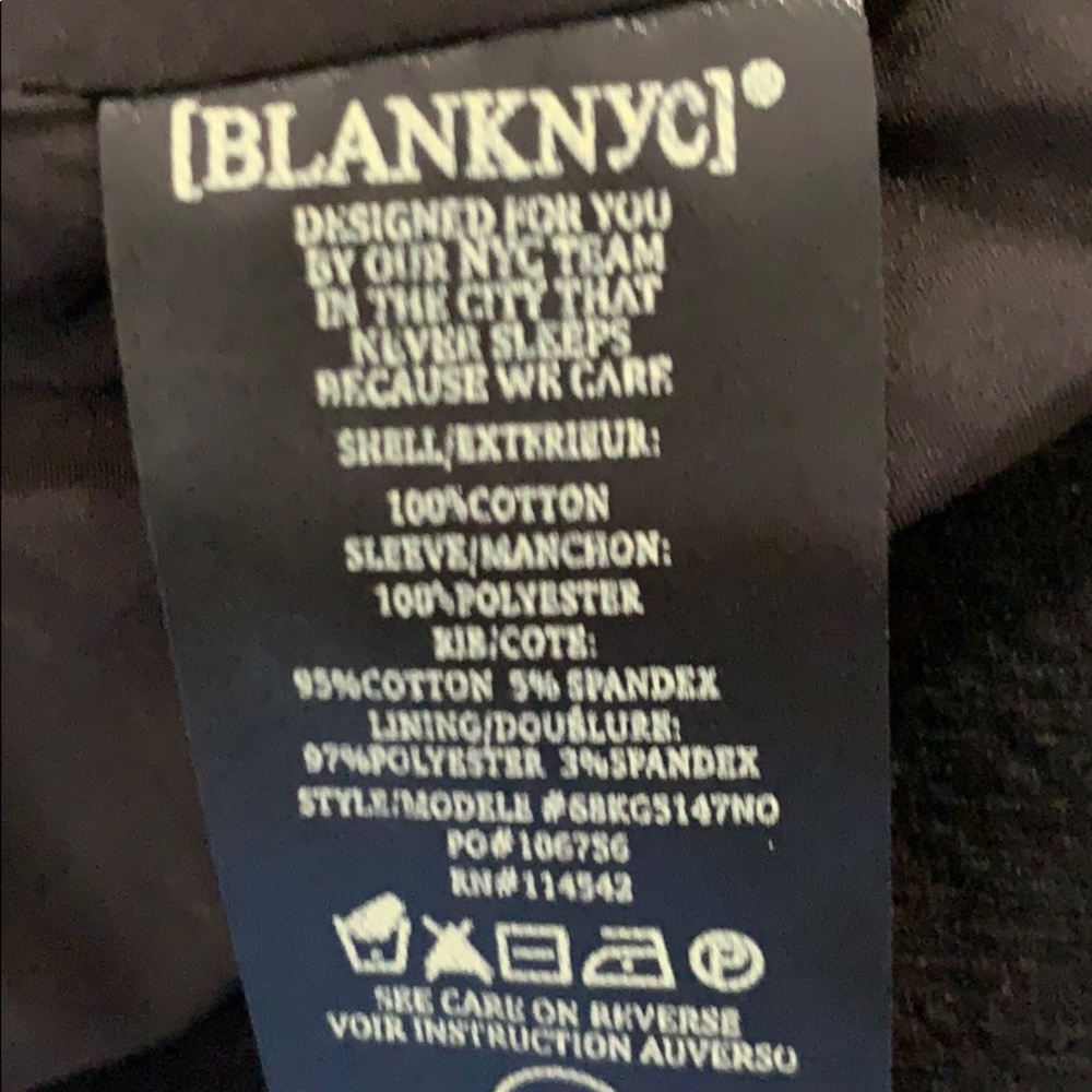 BLANKNYC jacket short style with stretch - Picture 5 of 6